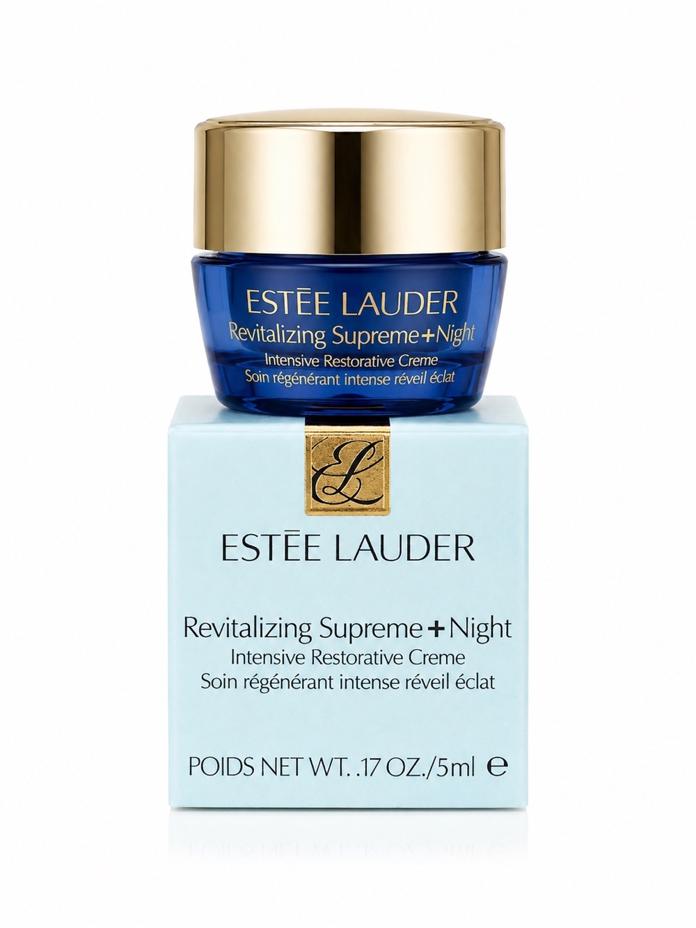 Estee Lauder Revitalizing Supreme+ Night Cream - Blue and Gold Jar